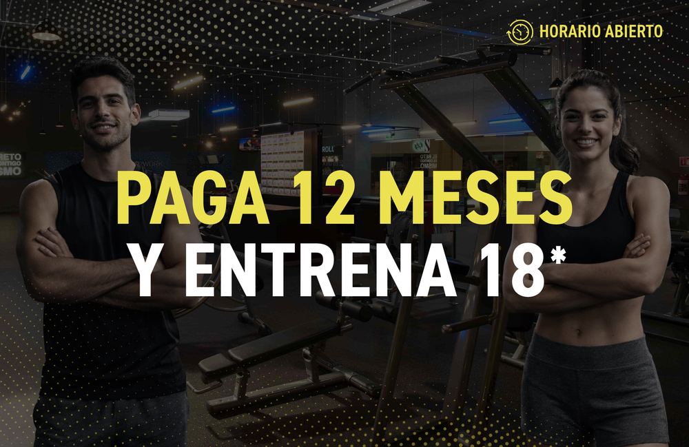 Anualidad GO 18x12-ONLINE 2026 - GO! Fitness Del Valle